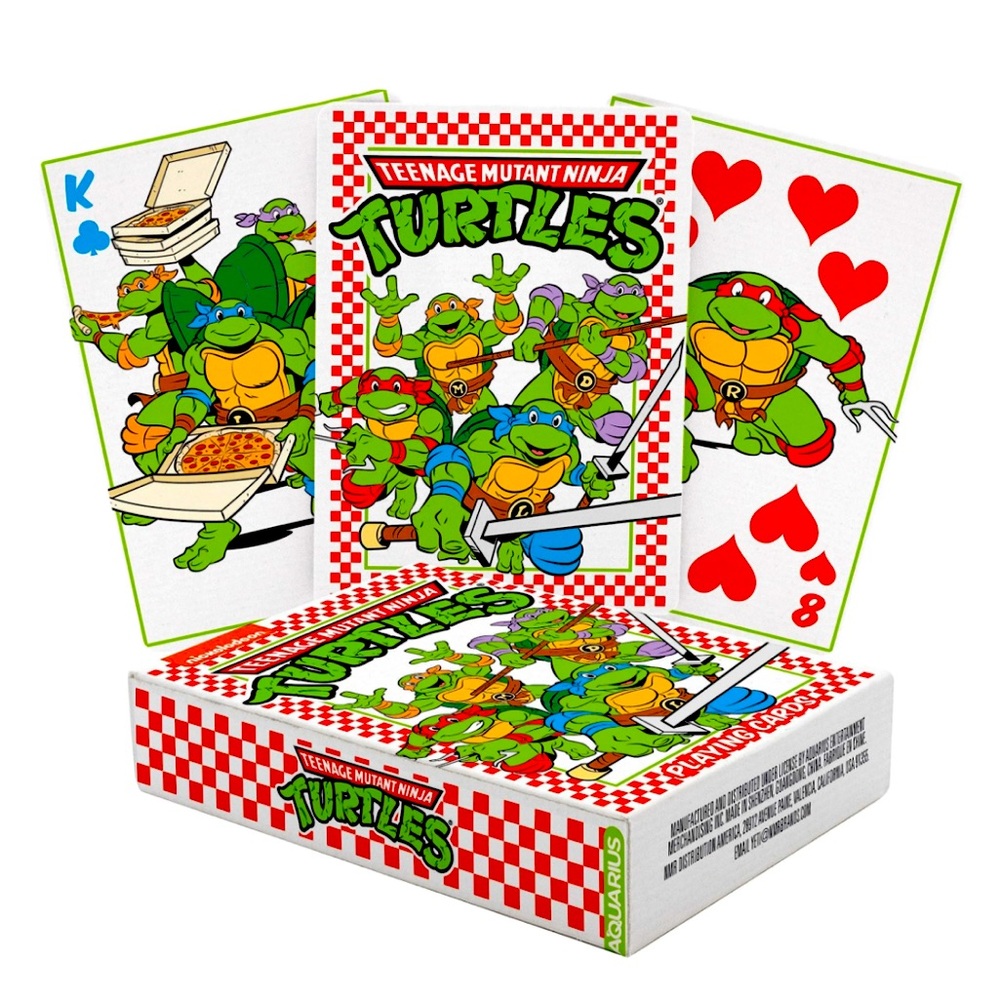 Nickelodeon Teenage Mutant Ninja Turtles Playing Cards - NWT